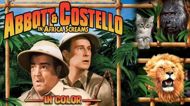Abbott & Costello in Africa Screams (In Color) Movie Trailer | FlixHouse